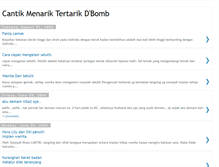 Tablet Screenshot of cantik-menarik-tertarik.blogspot.com