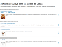 Tablet Screenshot of elcuerpoyladanza.blogspot.com