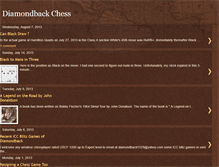 Tablet Screenshot of diamondbackchess.blogspot.com