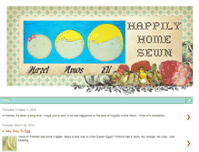 Tablet Screenshot of happilyhomesewn.blogspot.com