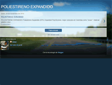 Tablet Screenshot of poliestirenoexpandido-victor.blogspot.com