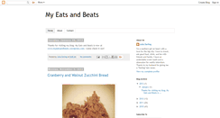 Desktop Screenshot of myeatsandbeats.blogspot.com