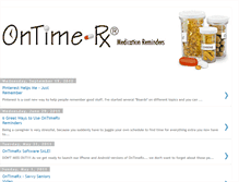 Tablet Screenshot of ontimerxreminders.blogspot.com