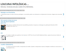 Tablet Screenshot of loucuraspatologicas.blogspot.com