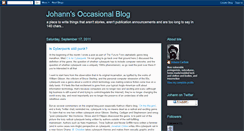 Desktop Screenshot of carlisleoccasional.blogspot.com