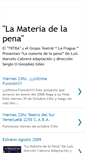 Mobile Screenshot of lamateriadelapena.blogspot.com