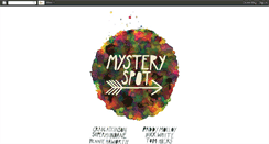 Desktop Screenshot of mysteryspotcollective.blogspot.com