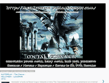 Tablet Screenshot of metalforever-pablo.blogspot.com