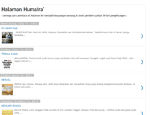 Tablet Screenshot of halamanhumaira.blogspot.com