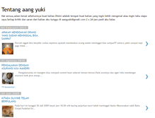 Tablet Screenshot of aangyukiku.blogspot.com