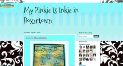 Desktop Screenshot of mypinkieisinkie.blogspot.com