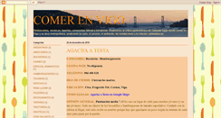 Desktop Screenshot of gastronomiaenvigo.blogspot.com