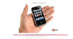 Desktop Screenshot of i-phone-mini.blogspot.com