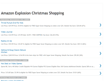 Tablet Screenshot of explosivechristmas.blogspot.com