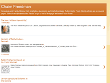 Tablet Screenshot of chfreedman.blogspot.com