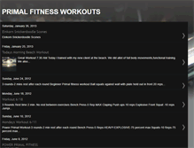 Tablet Screenshot of getprimalfitness.blogspot.com