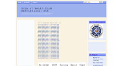 Desktop Screenshot of nursingboardexam-results.blogspot.com