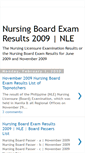 Mobile Screenshot of nursingboardexam-results.blogspot.com