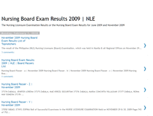 Tablet Screenshot of nursingboardexam-results.blogspot.com