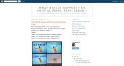 Desktop Screenshot of crystalpepsi.blogspot.com