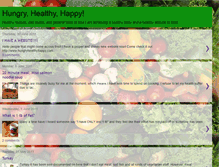 Tablet Screenshot of hungryhealthyandhappy.blogspot.com