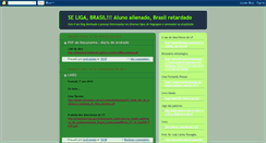 Desktop Screenshot of estudosdelinguagem.blogspot.com