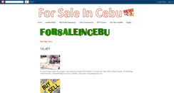 Desktop Screenshot of forsaleincebu.blogspot.com