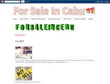 Tablet Screenshot of forsaleincebu.blogspot.com