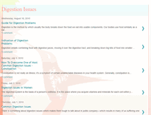 Tablet Screenshot of digestionissues.blogspot.com