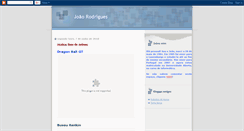 Desktop Screenshot of joaocrodriguesm.blogspot.com