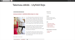 Desktop Screenshot of lilyfield-aikido.blogspot.com