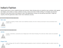 Tablet Screenshot of indiabestfashion.blogspot.com