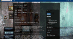Desktop Screenshot of let-me-entertain-you-lyrics.blogspot.com