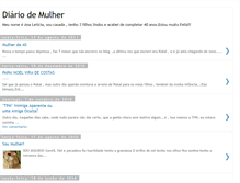 Tablet Screenshot of diariodemulher38.blogspot.com