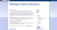 Desktop Screenshot of michiganseniorolympics.blogspot.com