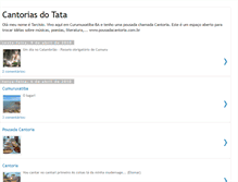 Tablet Screenshot of cantoriasdotata.blogspot.com