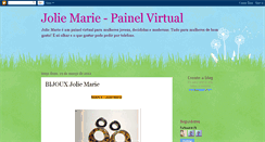 Desktop Screenshot of joliemarietesouro.blogspot.com