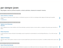 Tablet Screenshot of por-siempre-joven.blogspot.com