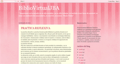 Desktop Screenshot of bibliovirtualjba.blogspot.com