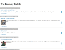Tablet Screenshot of glummypuddle.blogspot.com