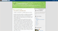 Desktop Screenshot of correrpersalut.blogspot.com