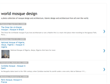 Tablet Screenshot of mosquedesign.blogspot.com