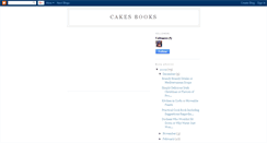 Desktop Screenshot of cakes-book.blogspot.com