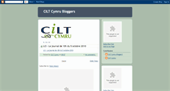 Desktop Screenshot of ciltcymrubloggers.blogspot.com