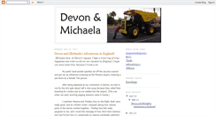 Desktop Screenshot of devon-n-michaela.blogspot.com