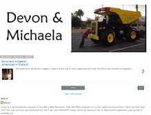 Tablet Screenshot of devon-n-michaela.blogspot.com