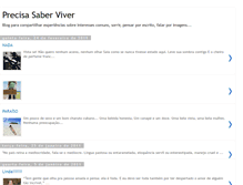 Tablet Screenshot of precisasaberviver.blogspot.com