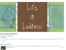 Tablet Screenshot of lifeinludowici.blogspot.com