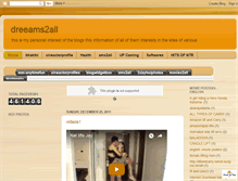 Tablet Screenshot of dreeams2all.blogspot.com