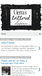 Mobile Screenshot of cierrastatteredelegance.blogspot.com